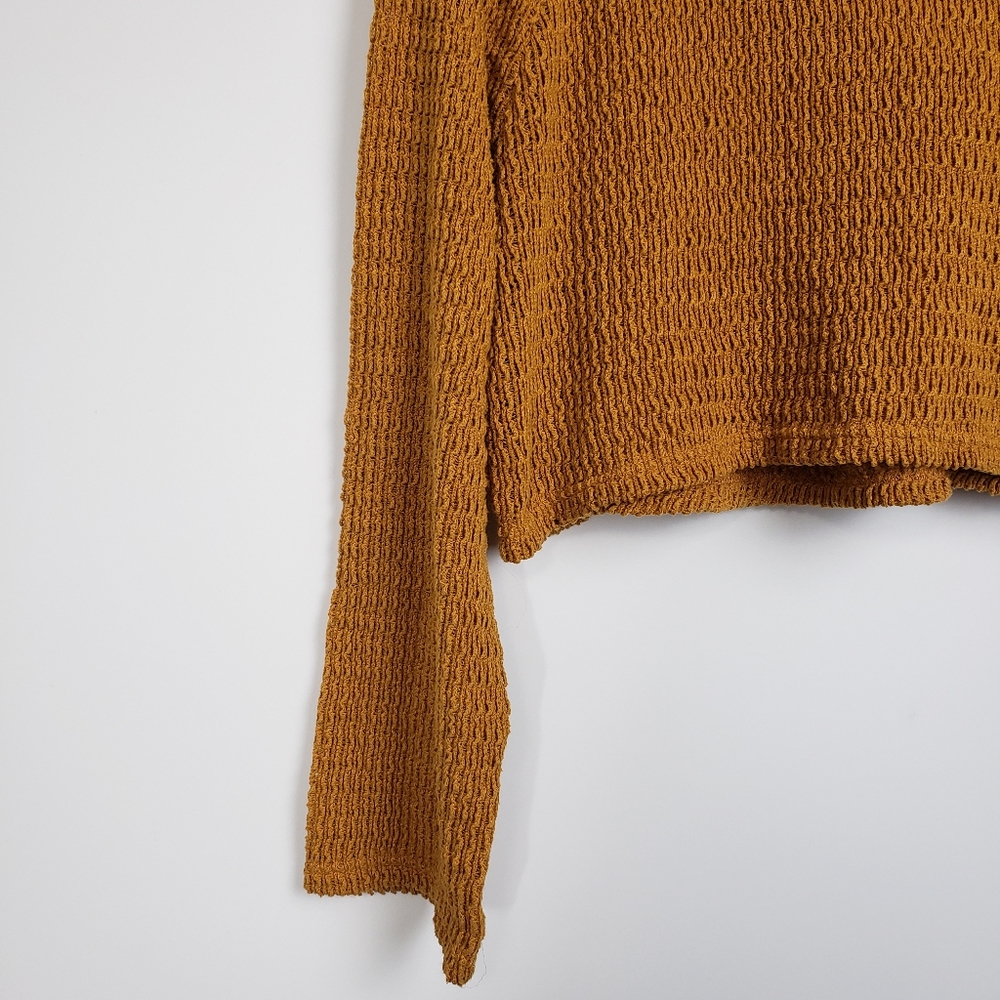 Forever 21 Hooded Knit Crop Sweater - Picture 4 of 5